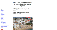 Desktop Screenshot of casacubo.de